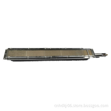Portable infrared ceramic wire mesh metal fiber burner for bbq grill and roast